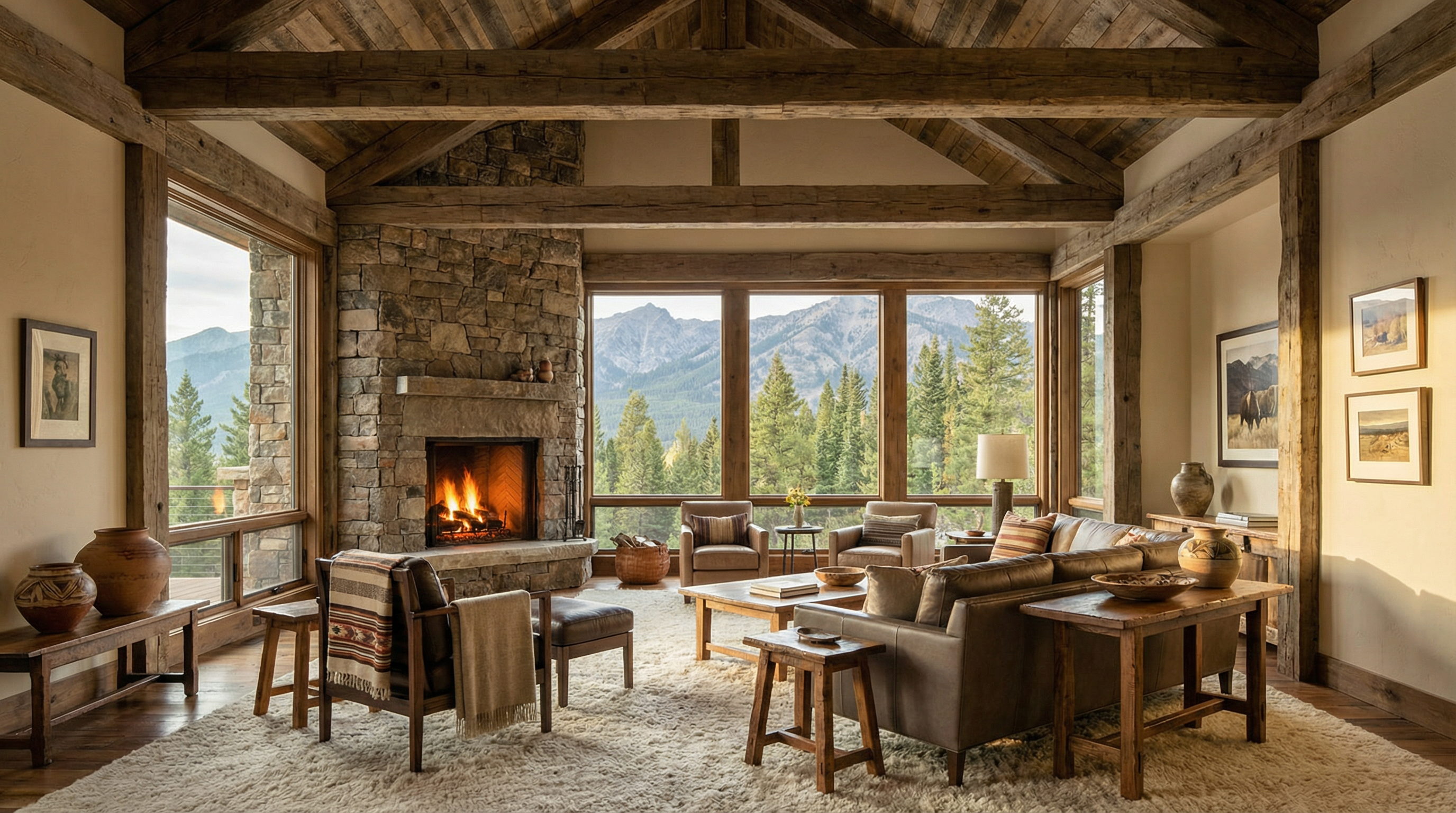 Rustic Modern Interior